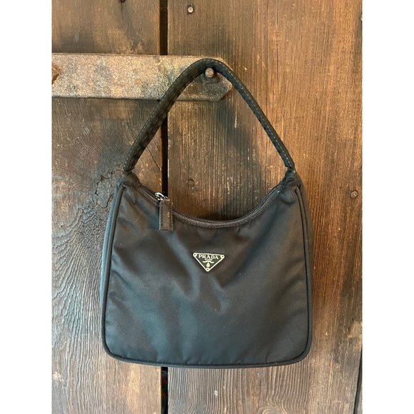 Prada Handbags - Prada tessuto shoulder bag Y2K